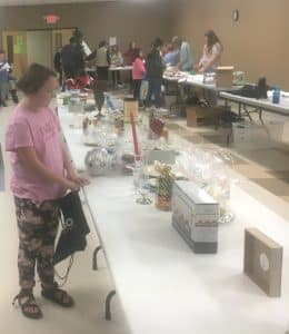 Regifting, an extension of the Patchwork UC ministry, gives children ages 4 to 12 an opportunity to shop for their parents or caregivers at no cost. The gifts are then wrapped, tagged, and prepared for Christmas giving