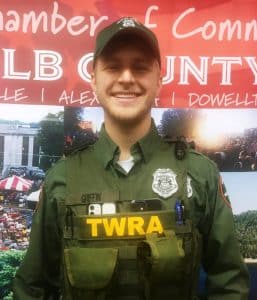 DeKalb County has a new TWRA officer. Colby Griffin has been assigned to DeKalb County. Originally from Lenoir City near Knoxville, Griffin relocated to DeKalb County about a month ago after graduating from the Tennessee Wildlife Officers Training Academy. Griffin will be joining fellow TWRA Officer Tony Cross in working DeKalb County