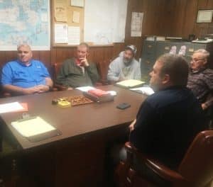 City Leaders in Liberty and Dowelltown Approve Lease of Property to County for New Fire Hall. Dowelltown City Council members: Pictured left to right- Aldermen Phillip Byford, Chris Walker, Greg Fish, and Ron Griffith (with back to camera) Darry Driver- Recorder/Treasurer seated far right at end of table. Mayor Pam Redmon absent due to illness. The council has one alderman vacancy.