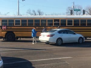 School Bus Loaded with Students Involved in Minor Accident Friday Afternoon