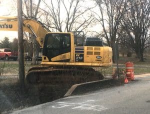 Carter Street to be closed to thru traffic this week for sewer line and manhole rehabilitation