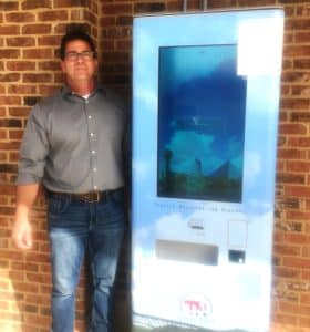 County Clerk James L. (Jimmy) Poss reintroduces Outdoor Vehicle Registration Renewal Kiosk