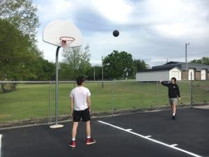 Basketball Court Added at Greenbrook Park