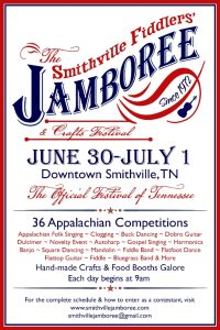 The 52nd Annual Smithville Fiddlers Jamboree and Crafts Festival will be June 30 & July 1