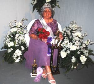 Betty Davis Wins Senior Fair Queen Pageant