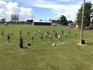 The DeKalb County High School Fighting Tiger band is gearing up for this year’s marching season. Students recently wrapped up two weeks of band camp, learning the music and drill show.