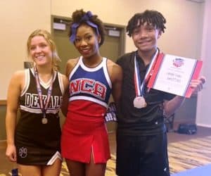 Annabella Dakas and Landen Tubbs made the NCA All-American team.