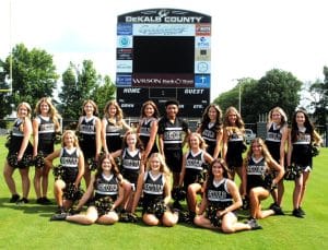 2023 DCHS Football Cheerleaders