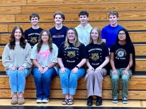 DCHS 29+ Club Row 1: Tess Barton, Olivia Diego, Kathryn Hale, Peyton Norris, Daniela Amaya Row 2: Paul Oliver, Jackson Vantrease, Alex Antoniak, Ethan Spears