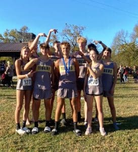 The DCHS Cross Country team competed at their TSSAA-Region 4 race on October 25 at Henry Horton State Park in Chapel Hill.