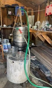 Sheriff’s Department Arrests Couple After Finding Active Moonshine Still and Meth