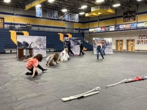 DCHS Winter Guard Puts on “A Killer Show”