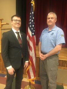 County Mayor Matt Adcock and 6th District County Commissioner Andy Pack