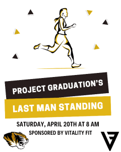 Project Graduation will be hosting a last man standing race on April 20th at DCHS. The race will be a mile loop on the XC course