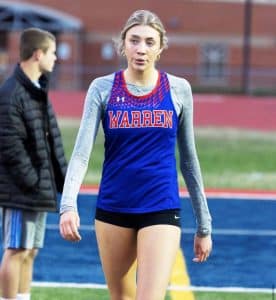 Chloe Van Vranken: 3rd place 400 meter dash, 1st place 4 x 400 meter relay