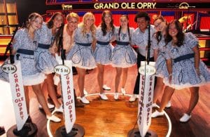 Smithville Select, the reigning champion of the Fiddlers Jamboree Youth Square Dancing competition, dazzled audiences at the iconic Grand Ole Opry in Nashville Saturday night, May 18. Led by Mary Ann Puckett, this talented youth square dance team shared the stage with the Opry Square Dancers (Photo provided by Shan Stout)