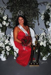 39 year old Brandi Liggett of Smithville was crowned the 2024 Miss Fair Queen of the DeKalb County Fair for contestants ages 21-54 on Monday night. She succeeds the retiring queen 40-year-old Amanda Joy Ford of Smithville. Brandi said she is a working mom of two children, Kaylee and Thomas. She loves to go shopping and spending time with family and friends. Although life has been challenging, Brandi said with the help of family and friends she has overcome a lot and looks forward to the future