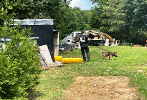 McMinnville Police Department K-9 Unit assisted in DeKalb County Sheriff’s Department Investigation at residence of 29-year-old Anthony (AKA) “Rooster” Tate Miller, Jr. and 26-year-old Bridget Nichole Selby of 635 Allen Bend Road, Smithville