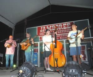 Bluegrass Band- sponsored by the Male Room Brotique: First Place- The Unofficial Smithville Fiddlers of Smithville