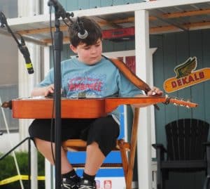 Beginner Dobro Guitar sponsored by Cheryl’s Beau Bees: First Place- Kade Stewart of Anderson, Alabama