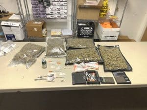 48-year-old Bobby Wayne Pinegar, Jr. of McMinnville Highway is charged with possession of schedule VI & I controlled substances (marijuana) and (heroin) with intent to manufacture, sell, or deliver and possession of drug paraphernalia.