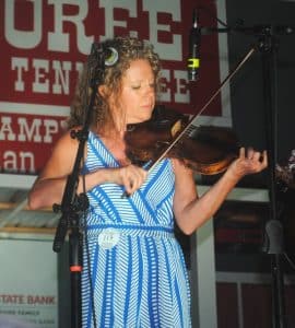 Senior Fiddlers (Ages 40 & Over)- sponsored by the Smithville Review: First Place- Heather Brown Curry of Springfield