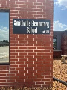 New signage at SES to better identify the school