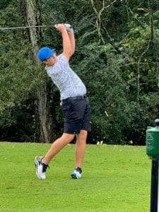 The Tigers were led in the region golf tournament by Bradley Hale’s 77