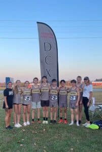 The DCHS Cross Country team