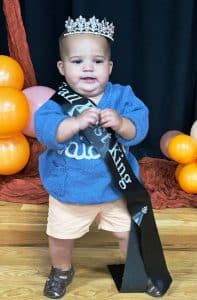 More Fall Fest Pageant Winners from Saturday. Category 13-24 months: King: Jaidyn Kane Turner, 18 month old son of Marquez and Shawna Turner of Murfreesboro. Turner received awards for prettiest eyes, hair, attire, smile, and most photogenic.