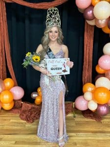 27-year-old Mariah Kilgore of Smithville is the first ever Mrs. Fall Fest among the 19-54 age group