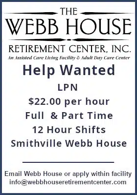 Help Wanted at The Webb House