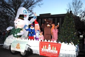 Smithville Christmas Parade Second Place Float: Bubba’s Auction House