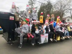 Liberty Christmas Parade: For best float entry, the DeKalb West School basketball teams took first place