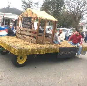 Liberty Christmas Parade: Salem Baptist Church received second place.