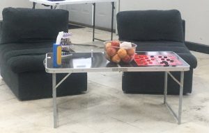 Homeless shelter common area