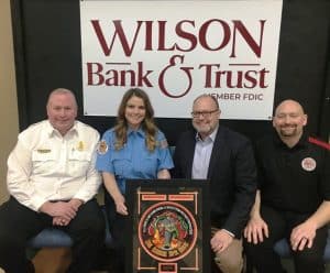 Alyssa Harvey is the 2024 Wilson Bank & Trust DeKalb Firefighter of the Year. She is the first ever female firefighter to win this award. Harvey was honored Saturday night during the Annual Awards Program. Wilson Bank & Trust was the headlining sponsor. The award was presented by Fire Chief Donny Green along with Chad Colwell of Wilson Bank & Trust. The emcee was Alex Woodward, a firefighter of the Cookeville Highway Station.