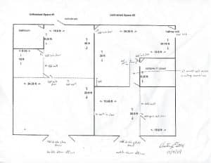 Proposed Floor Plan for New County Election Commission Office at County Complex